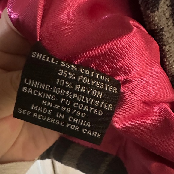 Dollhouse Black and Gray Zebra Print Pea Coat - Picture 7 of 8